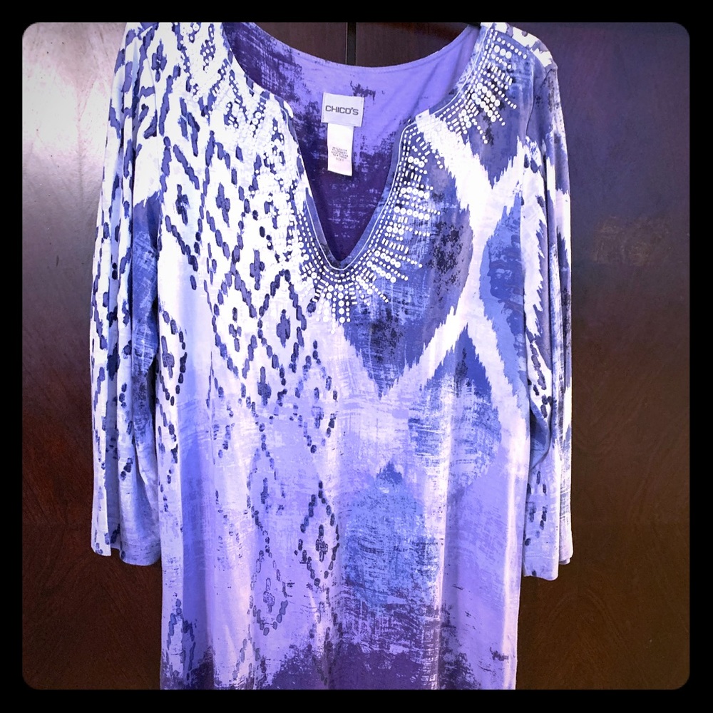 Tunic with embellishments